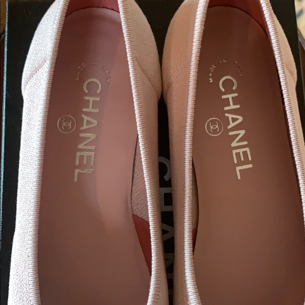 Like new Chanel light pink flats - Picture 5 of 8